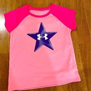 Under Armour Girls Size 4 Athleisure Short Sleeve Tee
